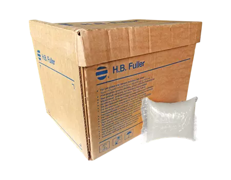 Colle Hotmelt H.B. Fuller spécial packaging routage et palettisation LUNATACK 7194 base caoutchouc synthéthique | CHMP94-M | Bulteau Systems